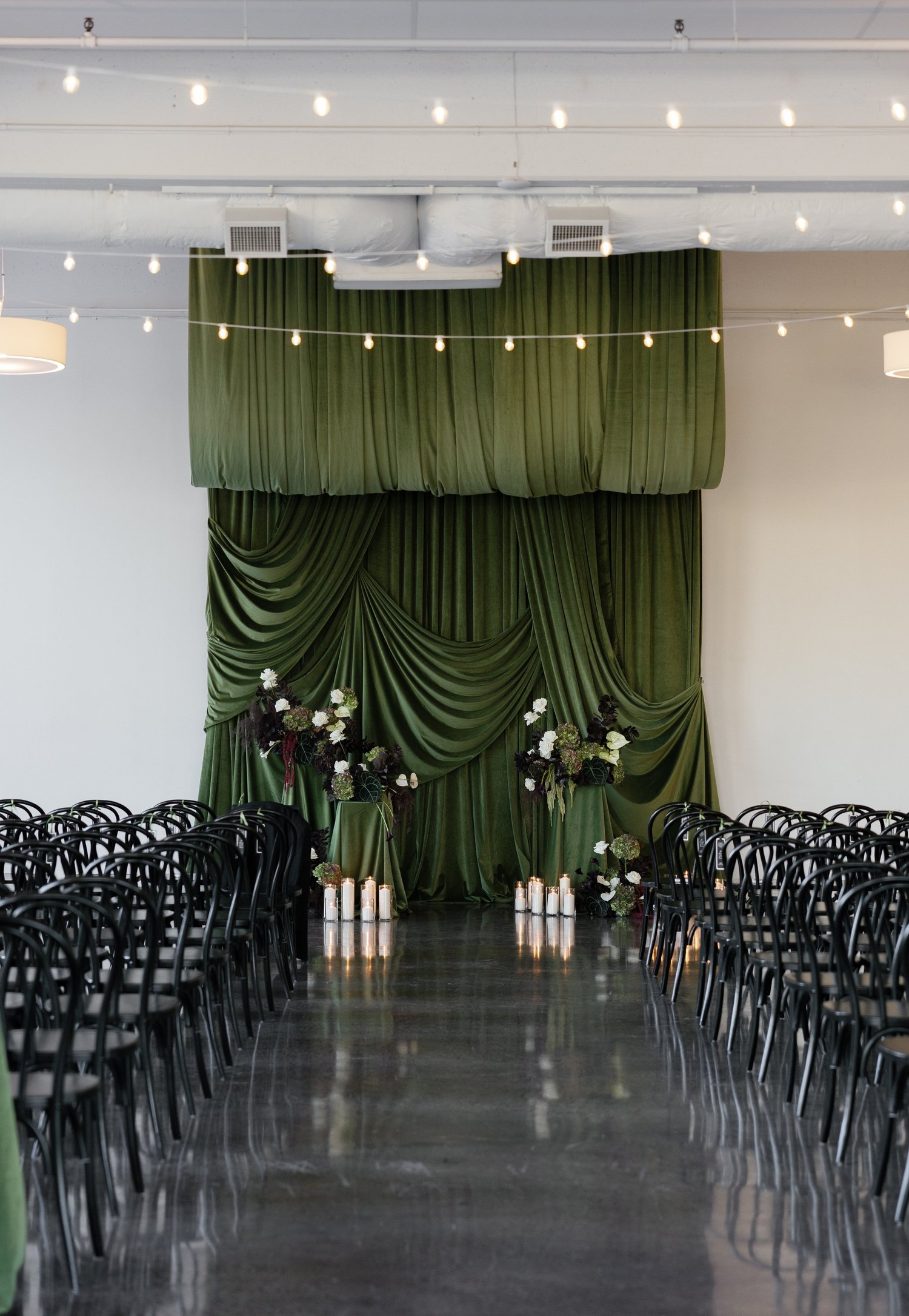 Emily + Eric wedding at Urban Daisy Events