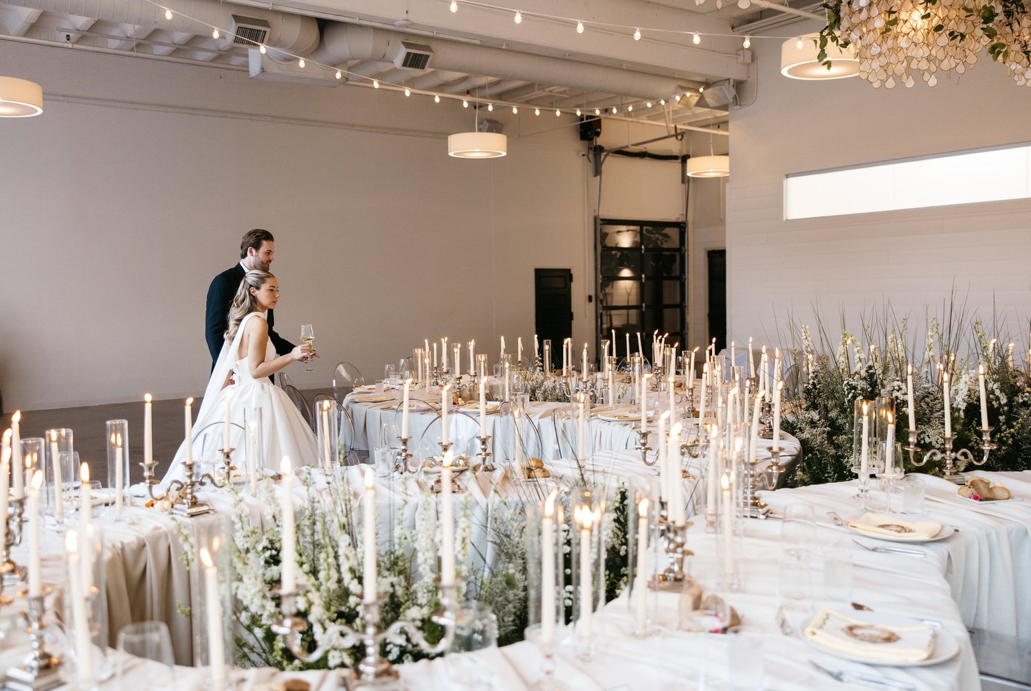Madeline + Wyatt wedding at Urban Daisy Events