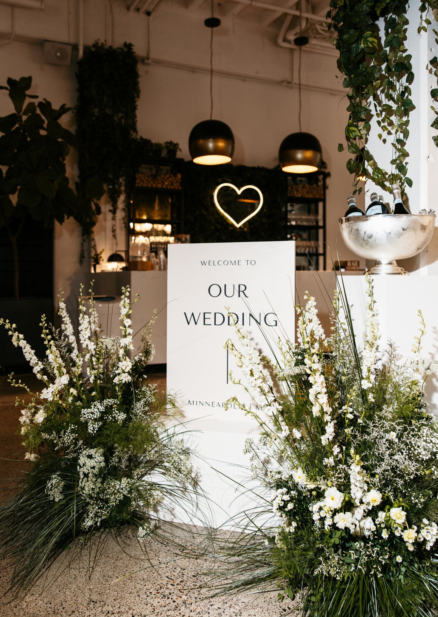 Madeline + Wyatt wedding at Urban Daisy Events