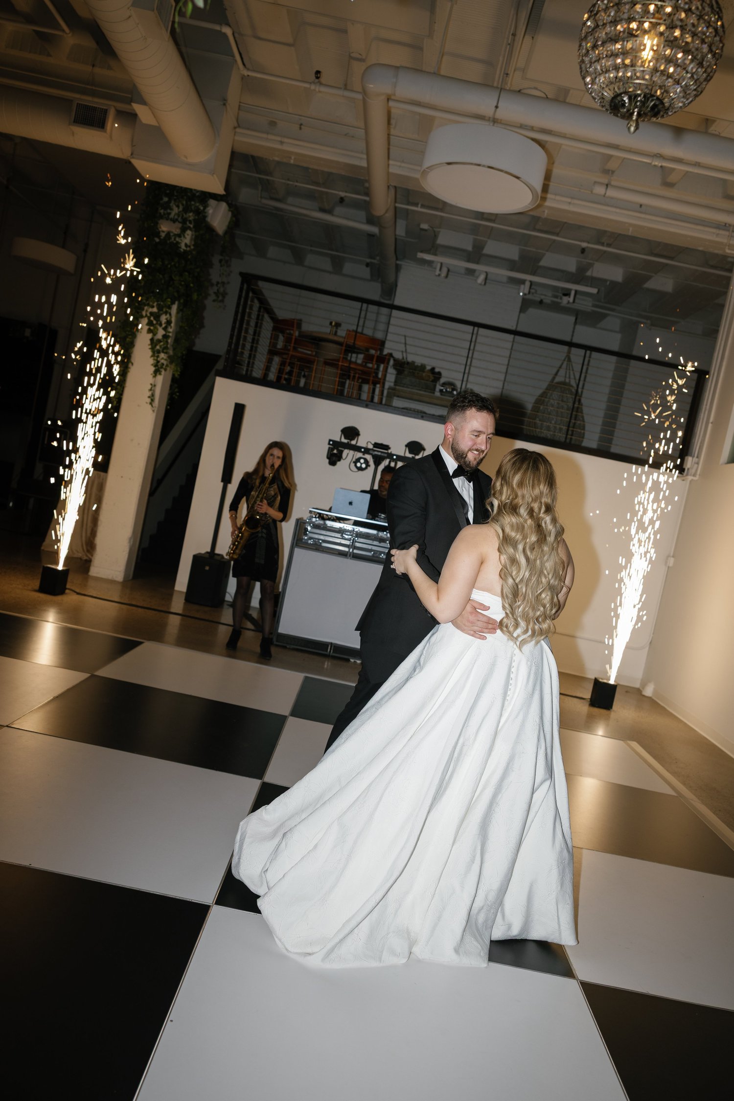 Emily + Eric wedding at Urban Daisy Events