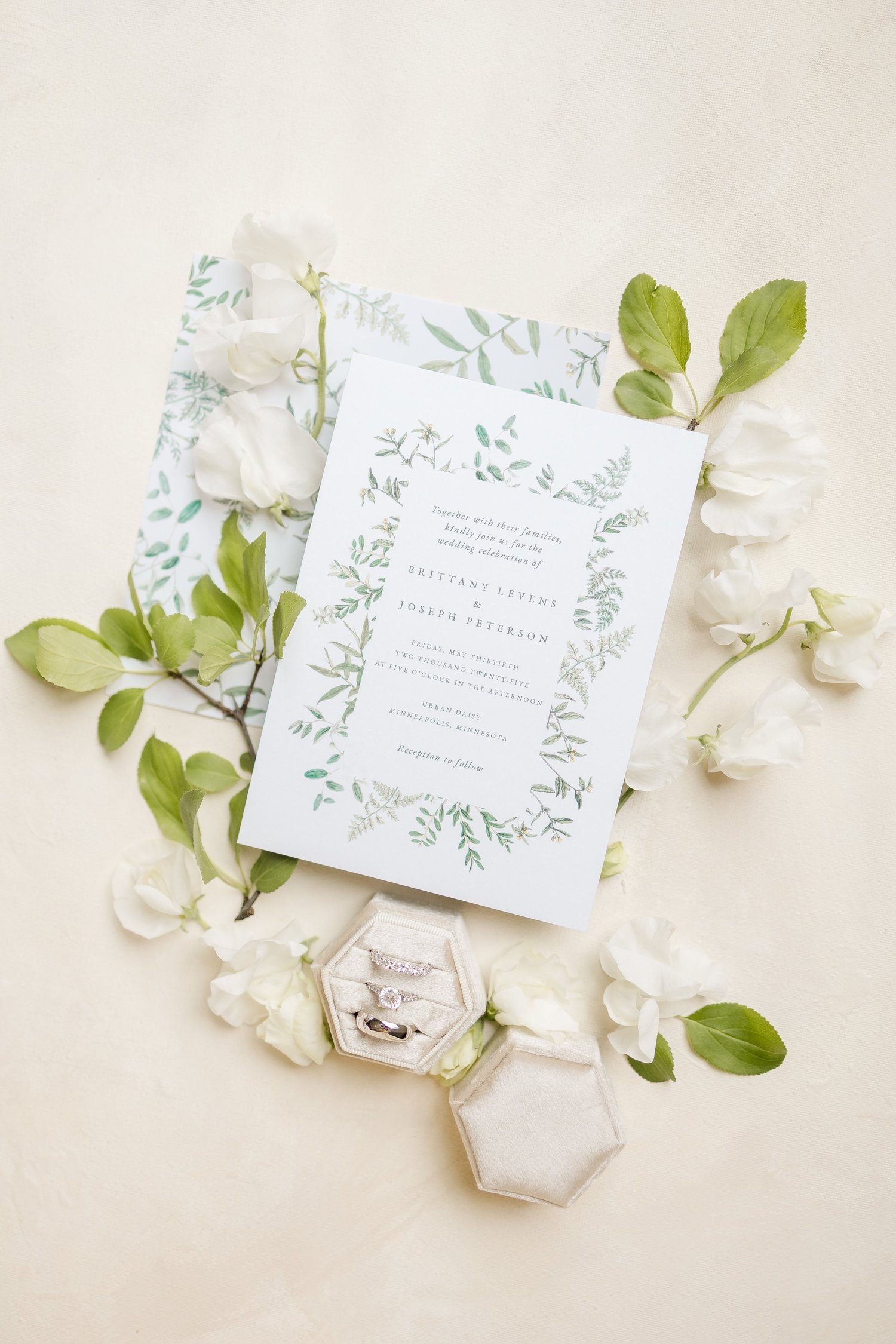 Brittany + Joe wedding at Urban Daisy Events