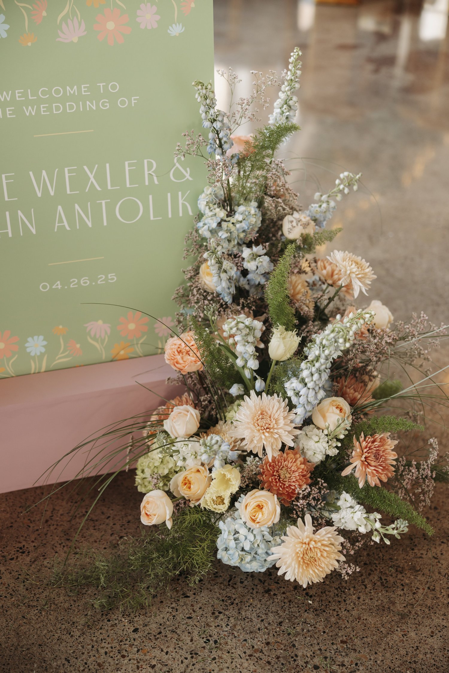 Jade + John wedding at Urban Daisy Events