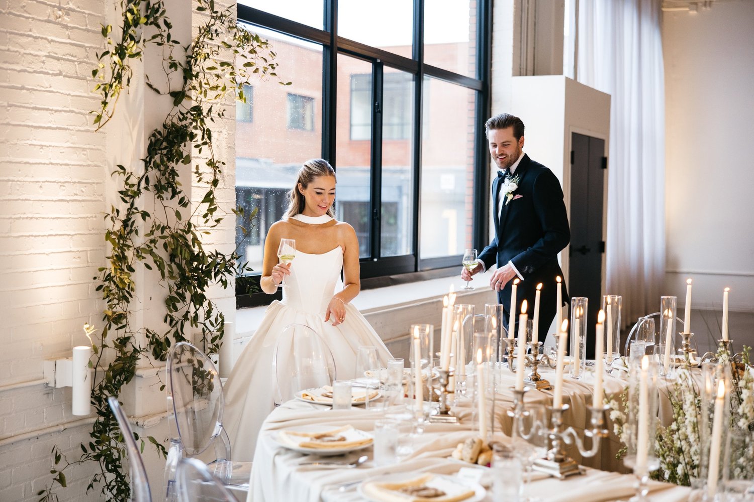 Madeline + Wyatt wedding at Urban Daisy Events