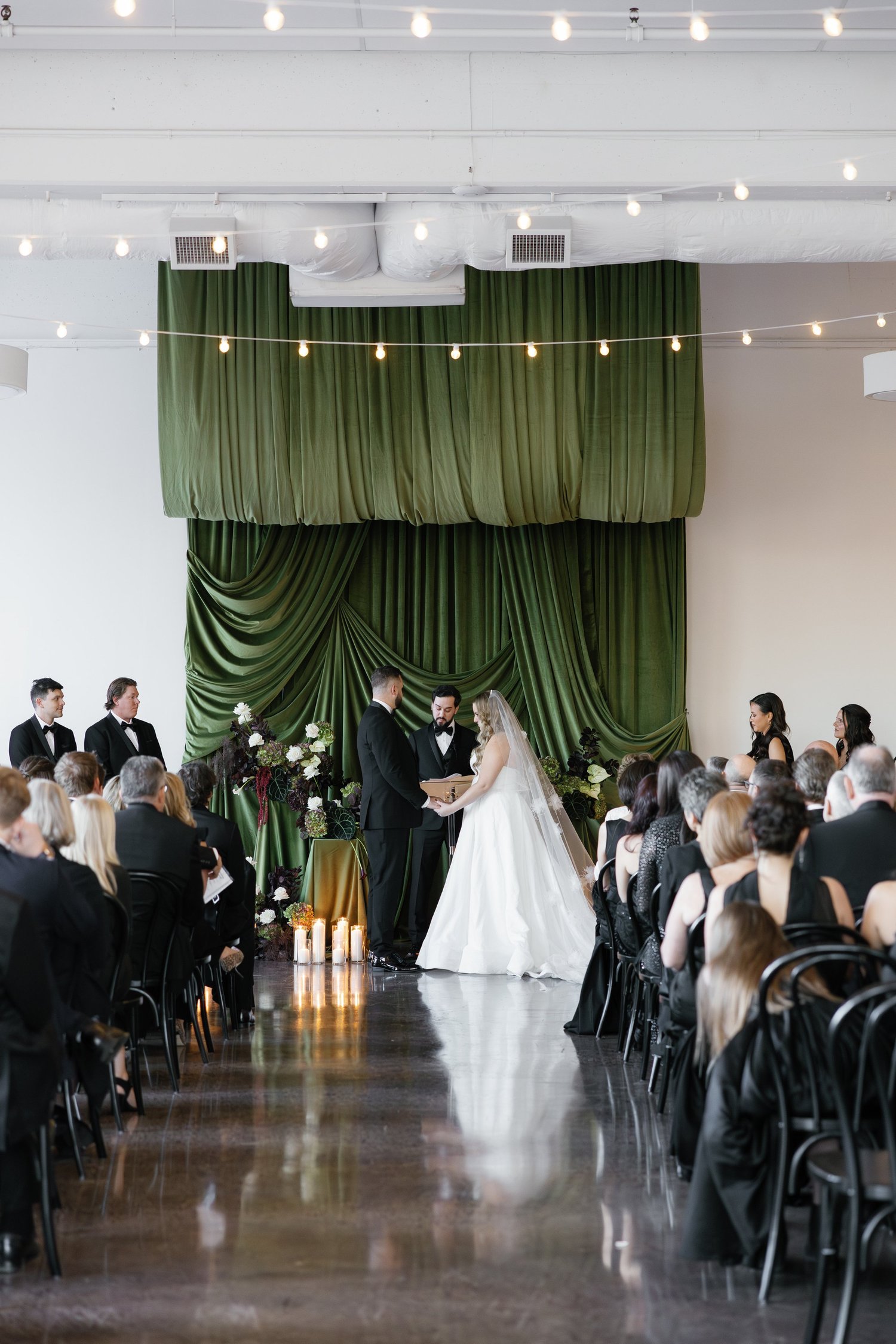 Emily + Eric wedding at Urban Daisy Events