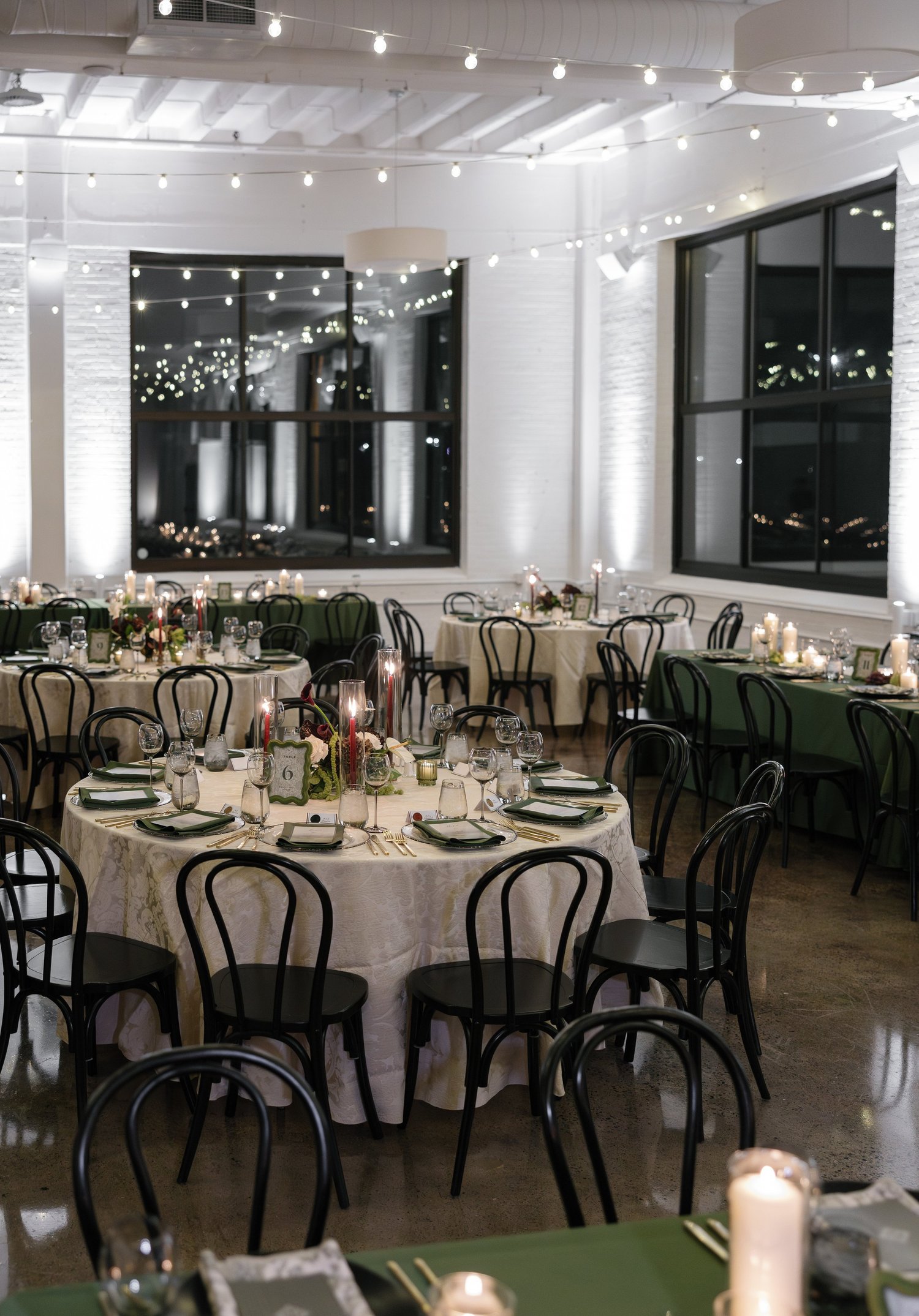 Emily + Eric wedding at Urban Daisy Events